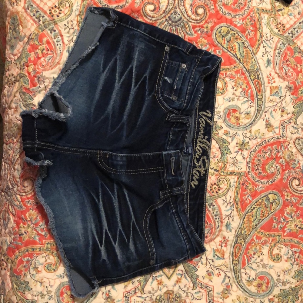 Vanilla Star denim short shorts size 9